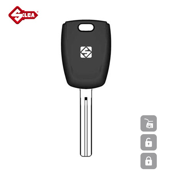 SILCA Transponder Look Alike Keys TOY49TE_A