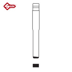 SILCA Universal CH Blade Car Key HU101CH