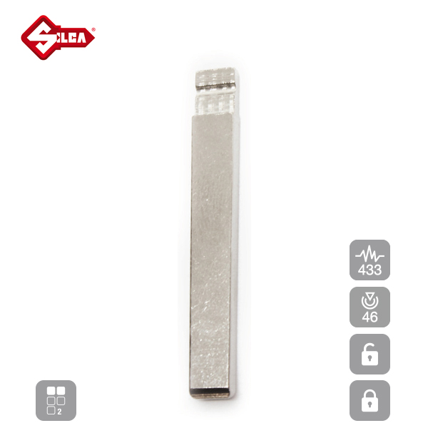 SILCA Proximity, Slot and Remote Vehicle Key 2 Button HU100AR02 - Image 4
