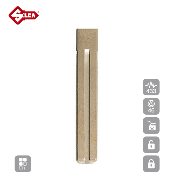 SILCA Proximity, Slot and Remote Vehicle Key 3 Button KIA8P28 - Image 4