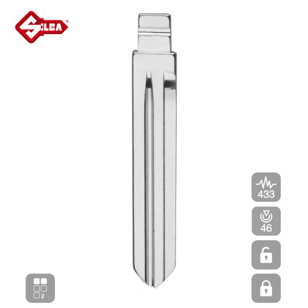 SILCA Proximity, Slot and Remote Vehicle Key 2 Button NSN14P30 - Image 4