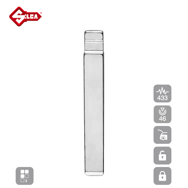 SILCA Proximity, Slot and Remote Vehicle Key 3 Button VAR16 - Image 4