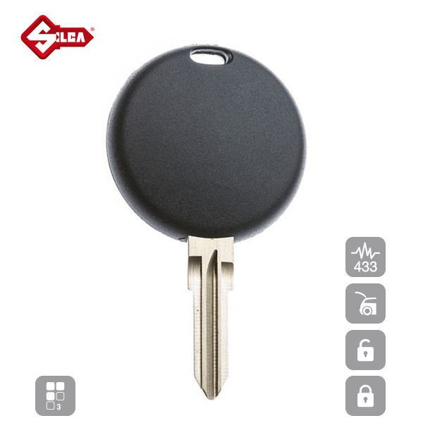 SILCA Proximity, Slot and Remote Vehicle Key 3 Button YM23R20 - Image 3