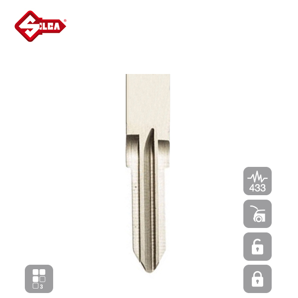 SILCA Proximity, Slot and Remote Vehicle Key 3 Button YM23R20 - Image 4