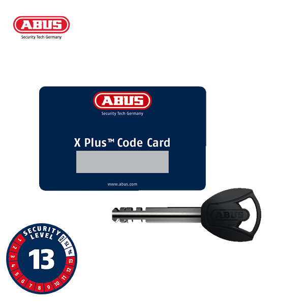 ABUS WCH90 XPlus Wall Anchor Steel Chain Lock WCH90-9KS/110-2 - Image 2