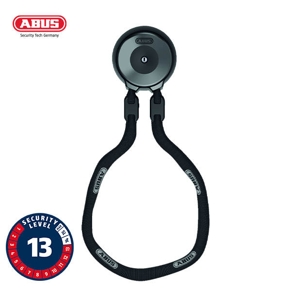 ABUS WCH90 XPlus Wall Anchor Steel Chain Lock WCH90-9KS/110