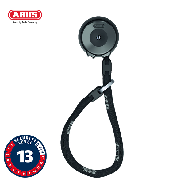 ABUS WCH90 XPlus Wall Anchor Steel Chain Lock WCH90-9KS/110 - Image 2