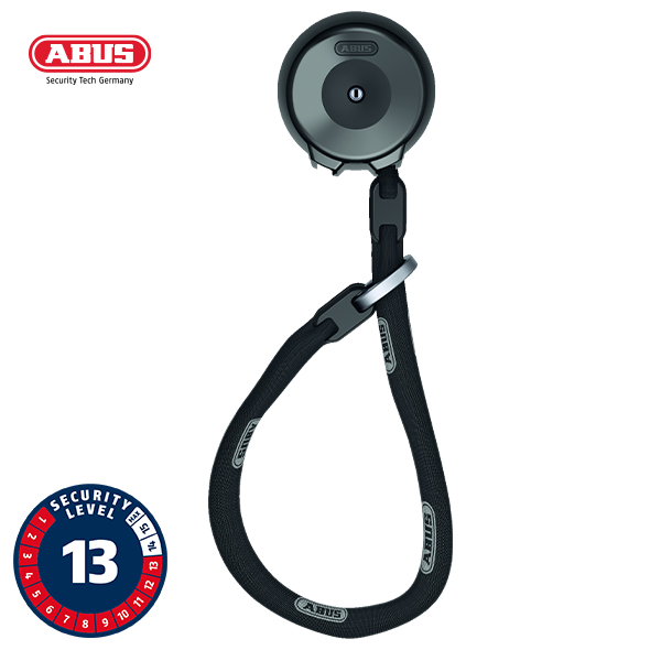ABUS WCH90 XPlus Wall Anchor Steel Chain Lock WCH90-9KS/130 - Image 2
