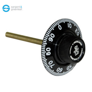 S&G Dial 3 Wheel Combination Mechanical Safe Lock D003-002