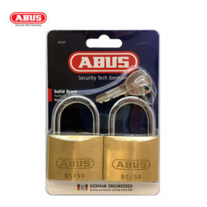 ABUS 65 Series KAMP Brass Padlock 65/50-2