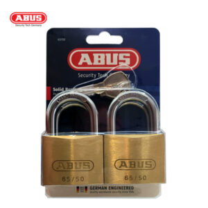 ABUS 65 Series KAMP Brass Padlock 65/50-4