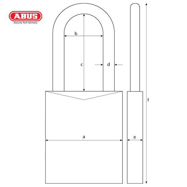 ABUS 74 Series Industrial Safety Padlock 74M/40 - Image 18