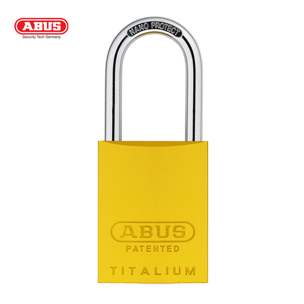 ABUS 83AL Series PAP Titalium Padlock 83AL/40-YEL