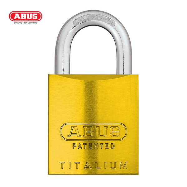 ABUS 83AL Series PAP Titalium Padlock 83AL/45-YEL