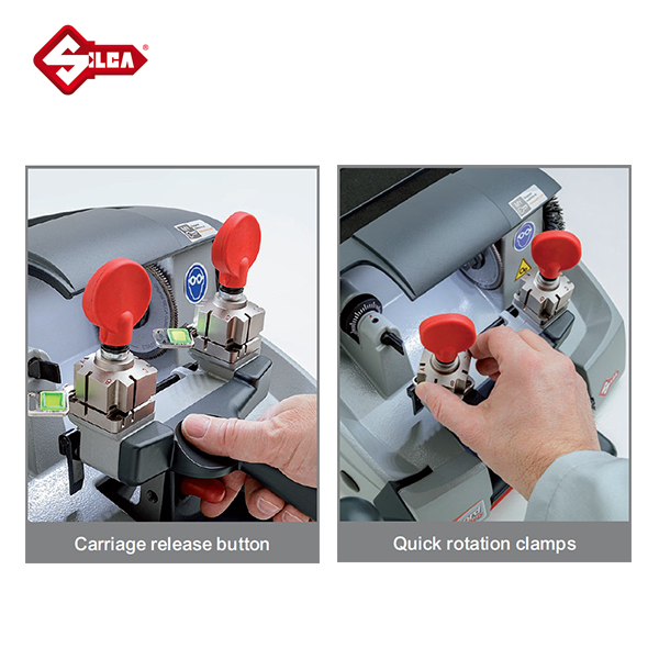 SILCA Rekord Pro S Key Cutting Machine D8A1189ZB - Image 3