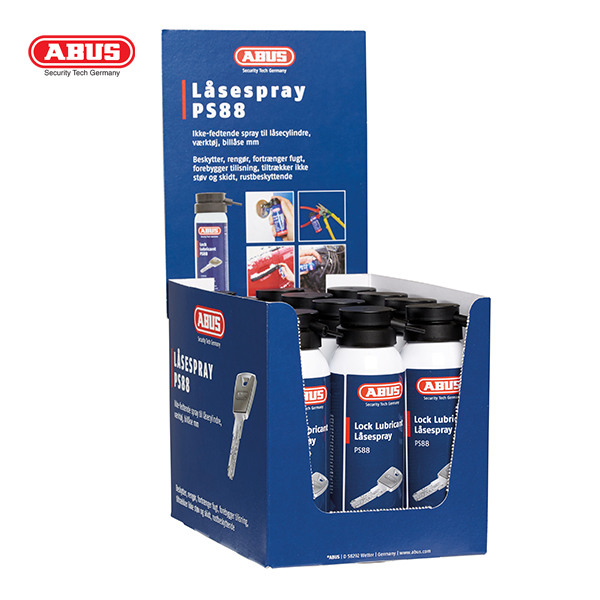 ABUS 125ml Lock Lubricant Spray PS88-125-12